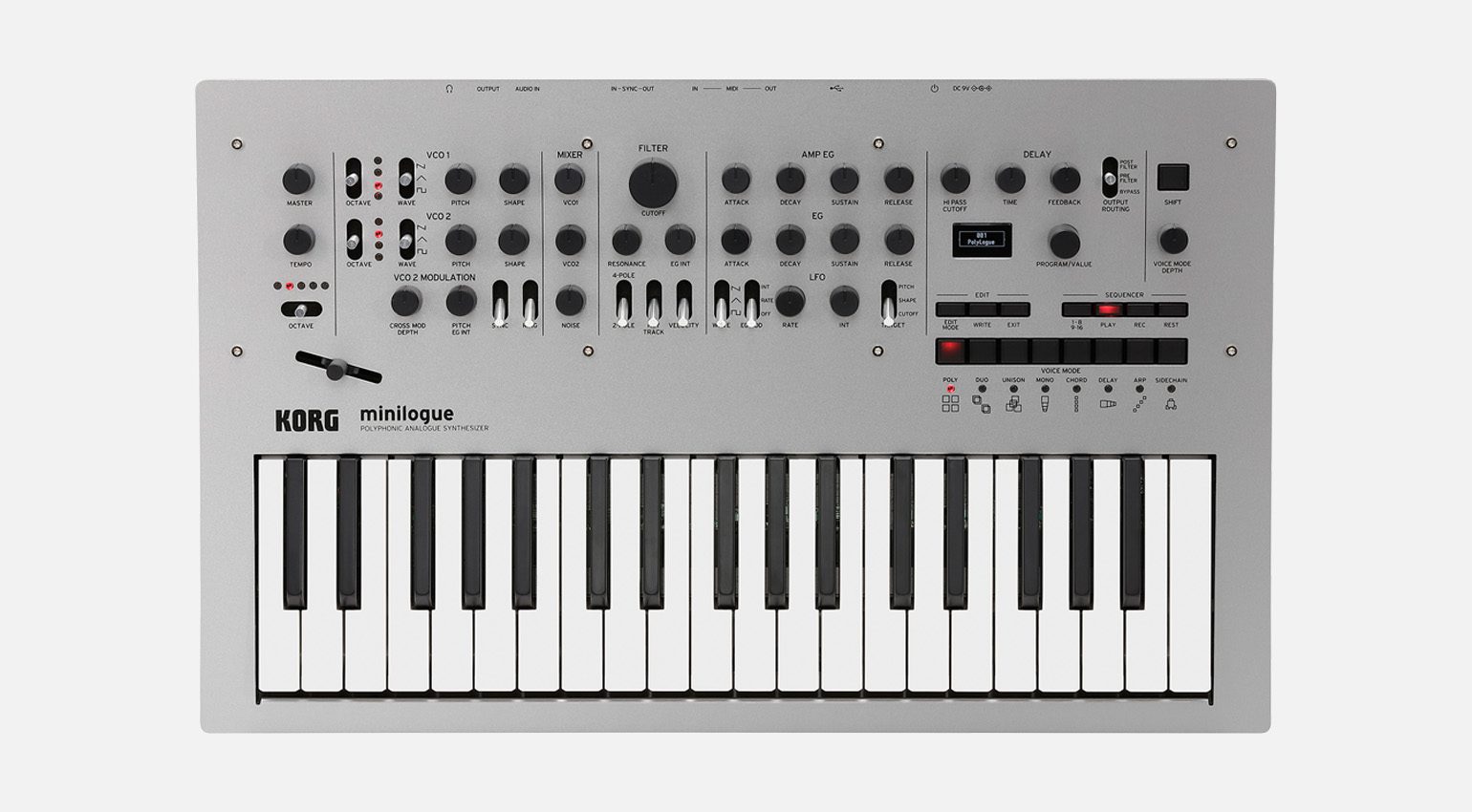 Korg Minilogue Synthesizer für Einsteiger