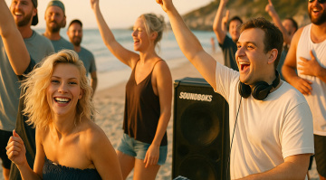 PA-Lautsprecher mit Akku für Party und Gig