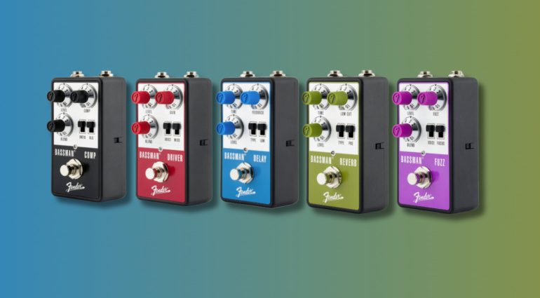 Fender Bassman Pedale: Fünf Basseffekte für kleines Geld