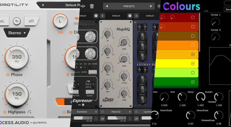 Protility, Mix Locker, Colours - 3 Freeware Plugins